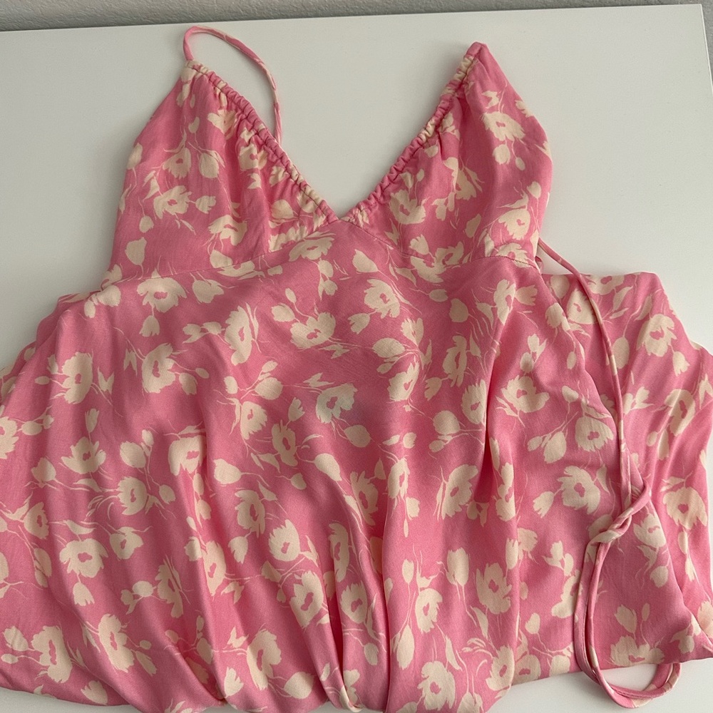 Zara floral dress